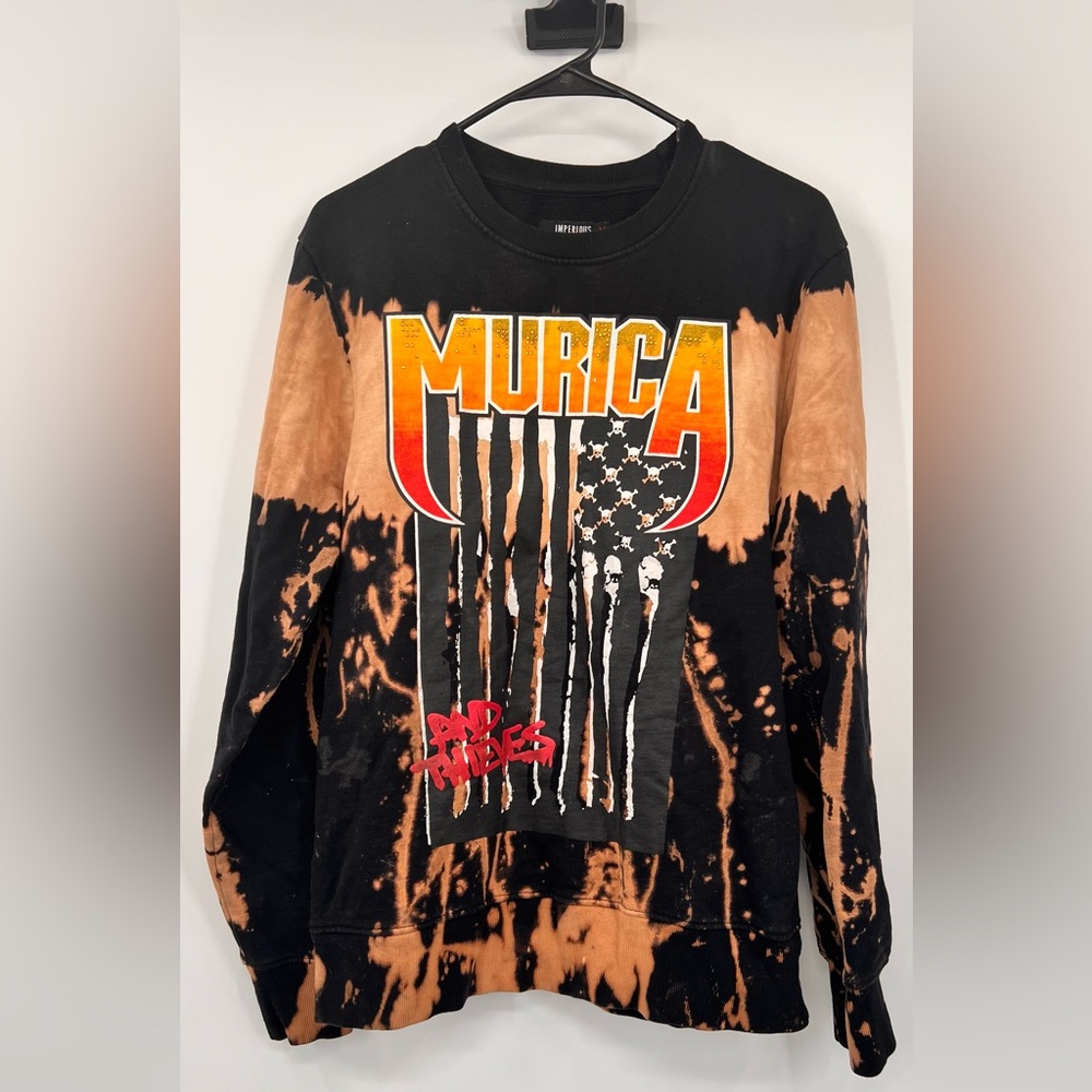 Imperious sweatshirt Murica And Thieves Tie dye